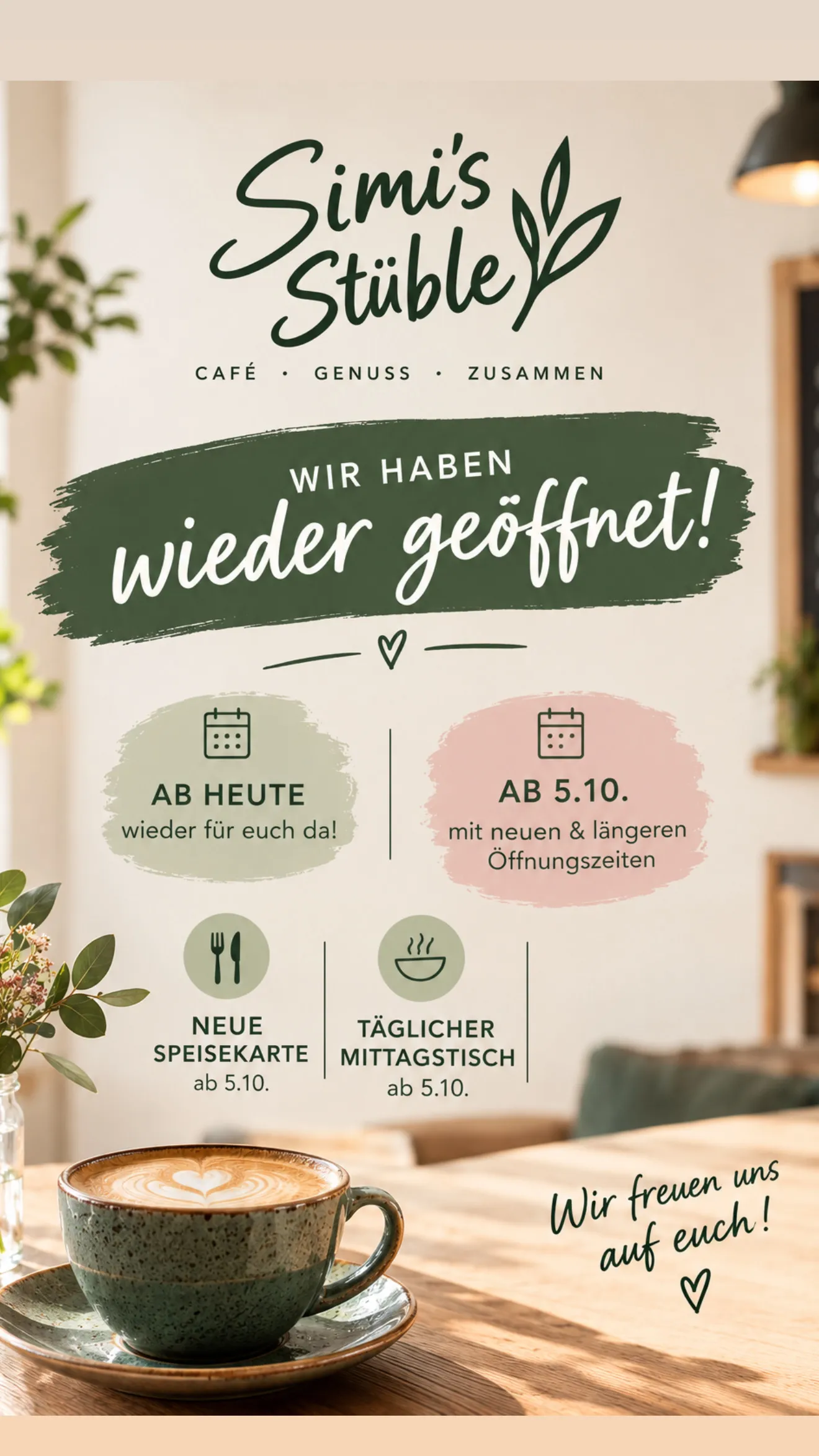 Wieder geöffnet